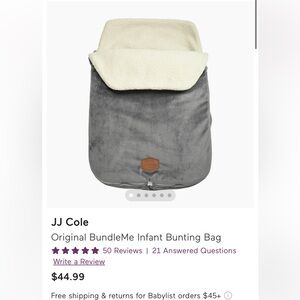 3 car seat covers - JJ Cole & Copper Pearl